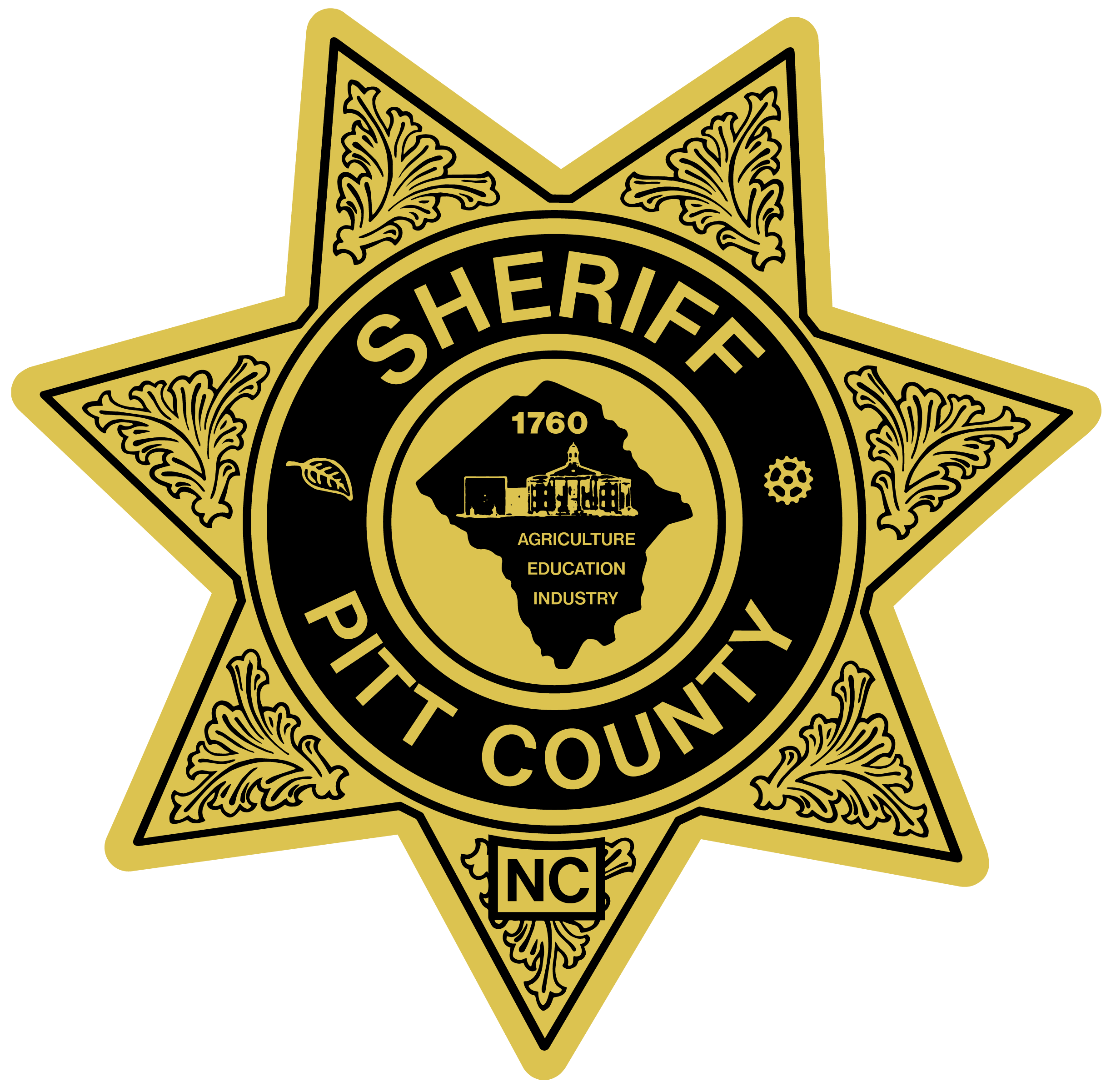 Pitt County Sheriff's Office Badge